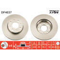 Conjunto de 2 discos de freio TRW DF4037