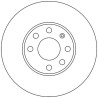 Conjunto de discos de freio TRW DF4043