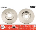 Conjunto de discos de freio TRW DF4048