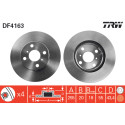 Conjunto de discos de freio TRW DF4163