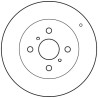 Conjunto de discos de freio TRW DF4163