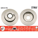 Conjunto de discos de freio TRW DF4170