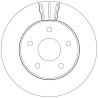 Conjunto de discos de freio TRW DF4170