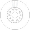 Conjunto de discos de freio TRW DF4182S