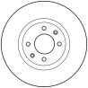 Conjunto de discos de freio TRW DF4184