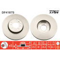 Conjunto de discos de freio TRW DF4187S