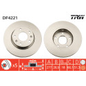 Conjunto de discos de freio TRW DF4221