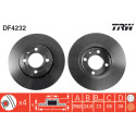 Conjunto de discos de freio TRW DF4232