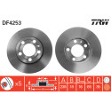 Conjunto de discos de freio TRW DF4253