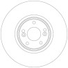 Conjunto de discos de freio TRW DF4260S
