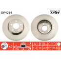 Conjunto de discos de freio TRW DF4264