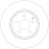 Conjunto de discos de freio TRW DF4264