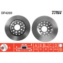 Conjunto de discos de freio TRW DF4269