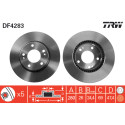 Conjunto de discos de freio TRW DF4283