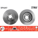Conjunto de discos de freio TRW DF4297