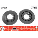 Conjunto de discos de freio TRW DF4330