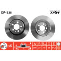 Conjunto de discos de freio TRW DF4338