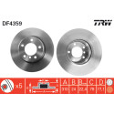 Conjunto de discos de freio TRW DF4359