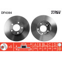 Conjunto de discos de freio TRW DF4384