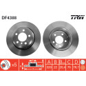 Conjunto de discos de freio TRW DF4388
