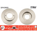 Conjunto de discos de freio TRW DF4395S