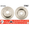 Conjunto de discos de freio TRW DF4446