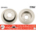 Conjunto de discos de freio TRW DF4453