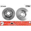 Conjunto de discos de freio TRW DF4469