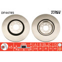 Conjunto de discos de freio TRW DF4478S