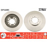 Conjunto de 2 discos de freio TRW DF4485