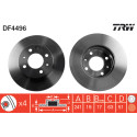 Conjunto de discos de freio TRW DF4496