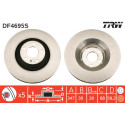 Conjunto de discos de freio TRW DF4695S