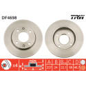 Conjunto de discos de freio TRW DF4698