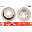 Conjunto de discos de freio TRW DF4752