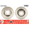Conjunto de discos de freio TRW DF4760S