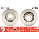 Conjunto de discos de freio TRW DF4764S