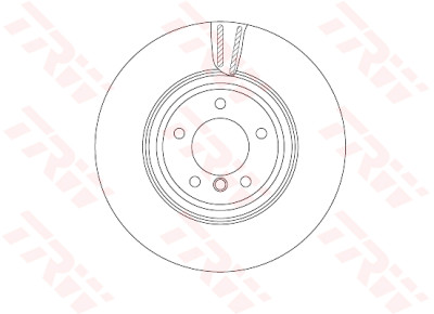 Disco de freio TRW DF4775S