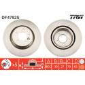 Conjunto de discos de freio TRW DF4792S