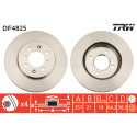 Conjunto de discos de freio TRW DF4825
