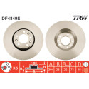 Conjunto de discos de freio TRW DF4849S