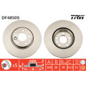 Conjunto de discos de freio TRW DF4850S