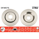 Conjunto de discos de freio TRW DF4857S