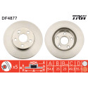 Conjunto de discos de freio TRW DF4877