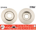 Conjunto de discos de freio TRW DF4936