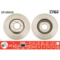 Conjunto de discos de freio TRW DF4984S