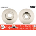 Conjunto de discos de freio TRW DF6003S