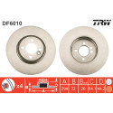 Conjunto de discos de freio TRW DF6010