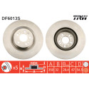 Conjunto de discos de freio TRW DF6013S