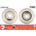 Conjunto de discos de freio TRW DF6014S