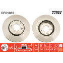 Conjunto de discos de freio TRW DF6108S
